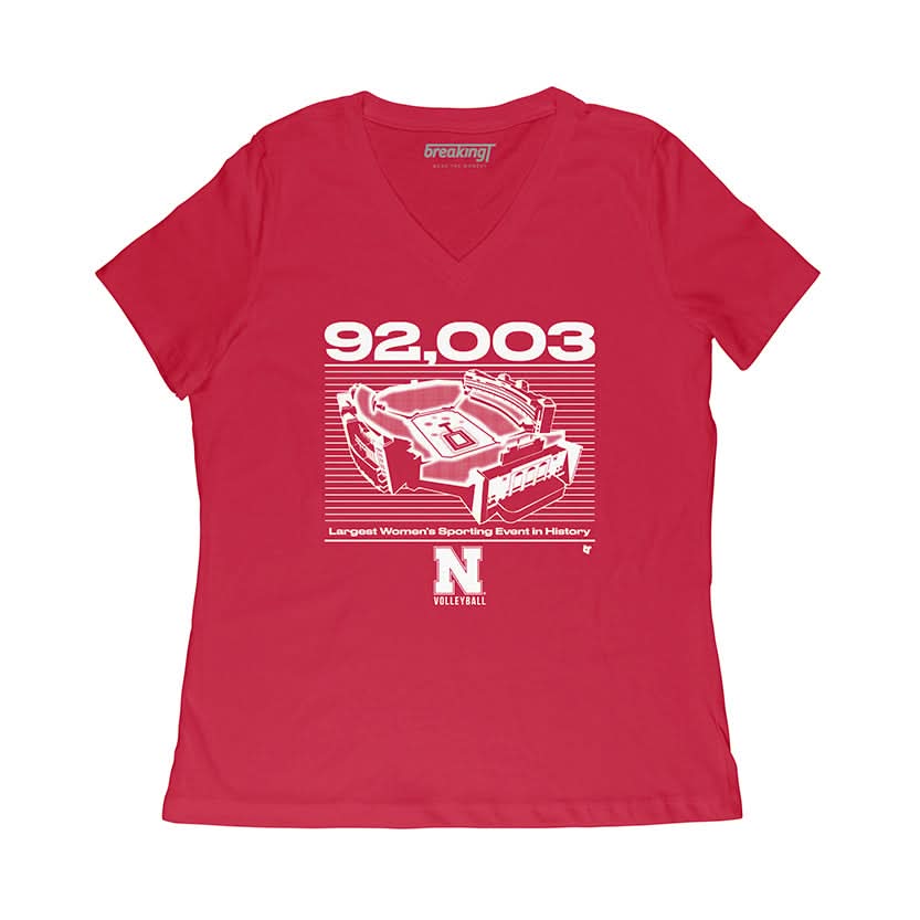 Nebraska Volleyball: 92,003